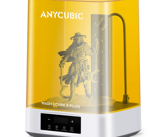 Фото 6 - Полімеризаційна камера (УФ-камера) та Мийка Anycubic Wash and Cure 3 Plus