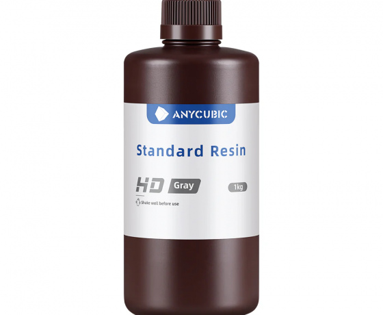 Фото 4 - Фотополімерна Базова смола Сіра HD Anycubic