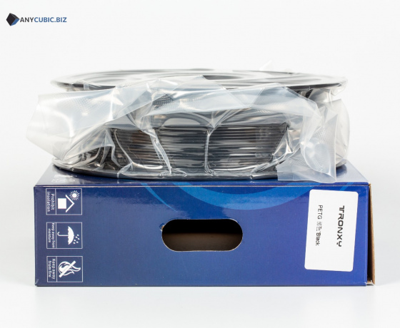 Фото 3 - Чорний PETG пластик Tronxy для 3D принтера 330m | 1 кг | 1,75 мм