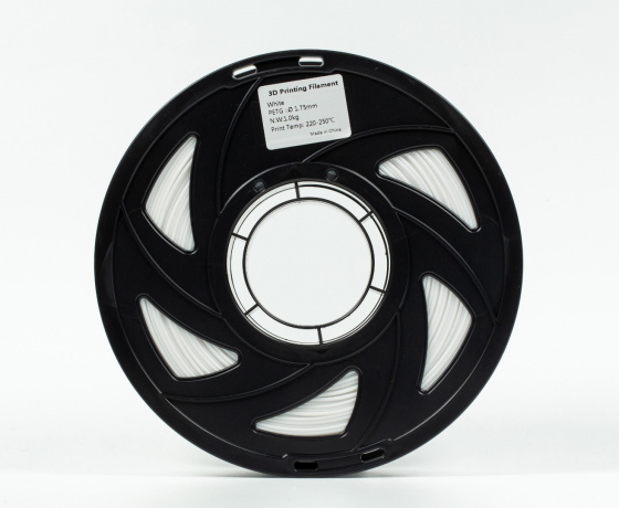 Фото 5 - PETG філамент (пластик) для 3D принтера Білий 1кг, 1.75мм, 330м