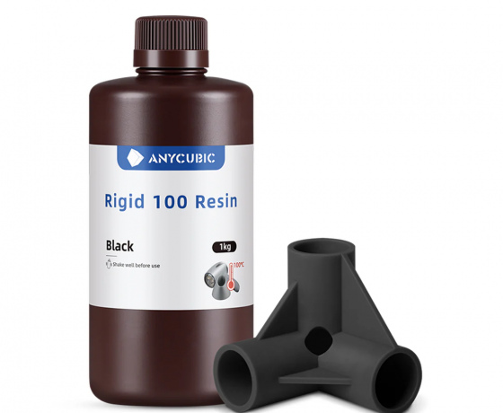 Фото 3 - Фотополімерна смола Anycubic Rigid 100 Resin Чорний