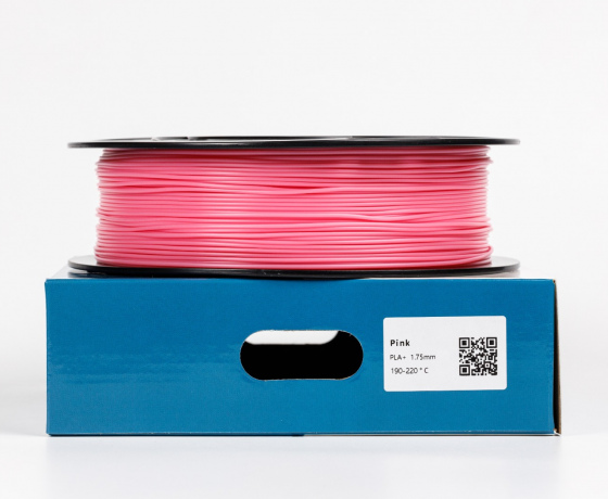 Фото 4 - Рожевий пла плюс пластик для 3D принтера ✪1кг✪1.75мм