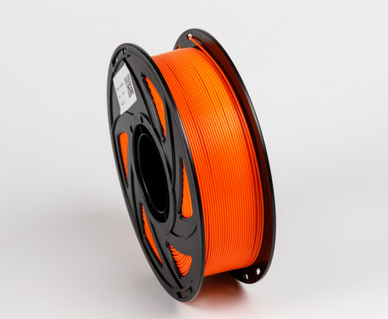 Фото 4 - Оранжевый Неоновый флуоресцентный пла плюс пластик для 3D принтера ☼1кг☼1.75мм