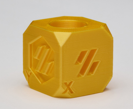 Фото 7 - Жовто-золотистий Пла Пластик Шовковий \ PLA SILK Yellow-Gold 1кг | 1.75мм | 330м