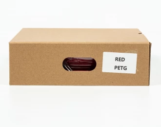 PETG філамент (пластик) для 3D принтера Червоний 1кг, 1.75мм, 330м