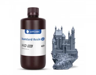 Фотополімерна Стандартна смола v2 Сіра HD Anycubic