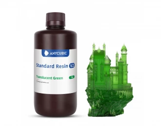 Фотополімерна Стандартна смола v2 Прозоро-зелена Anycubic